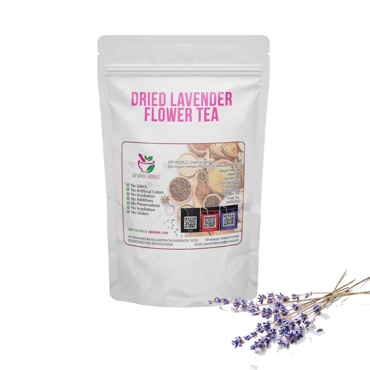 Dried Lavender Flower 100 Grams 100% Organic Authenic