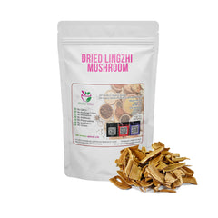 Dried Lingzhi mushroom 100 Grams 100% Organic Authenic