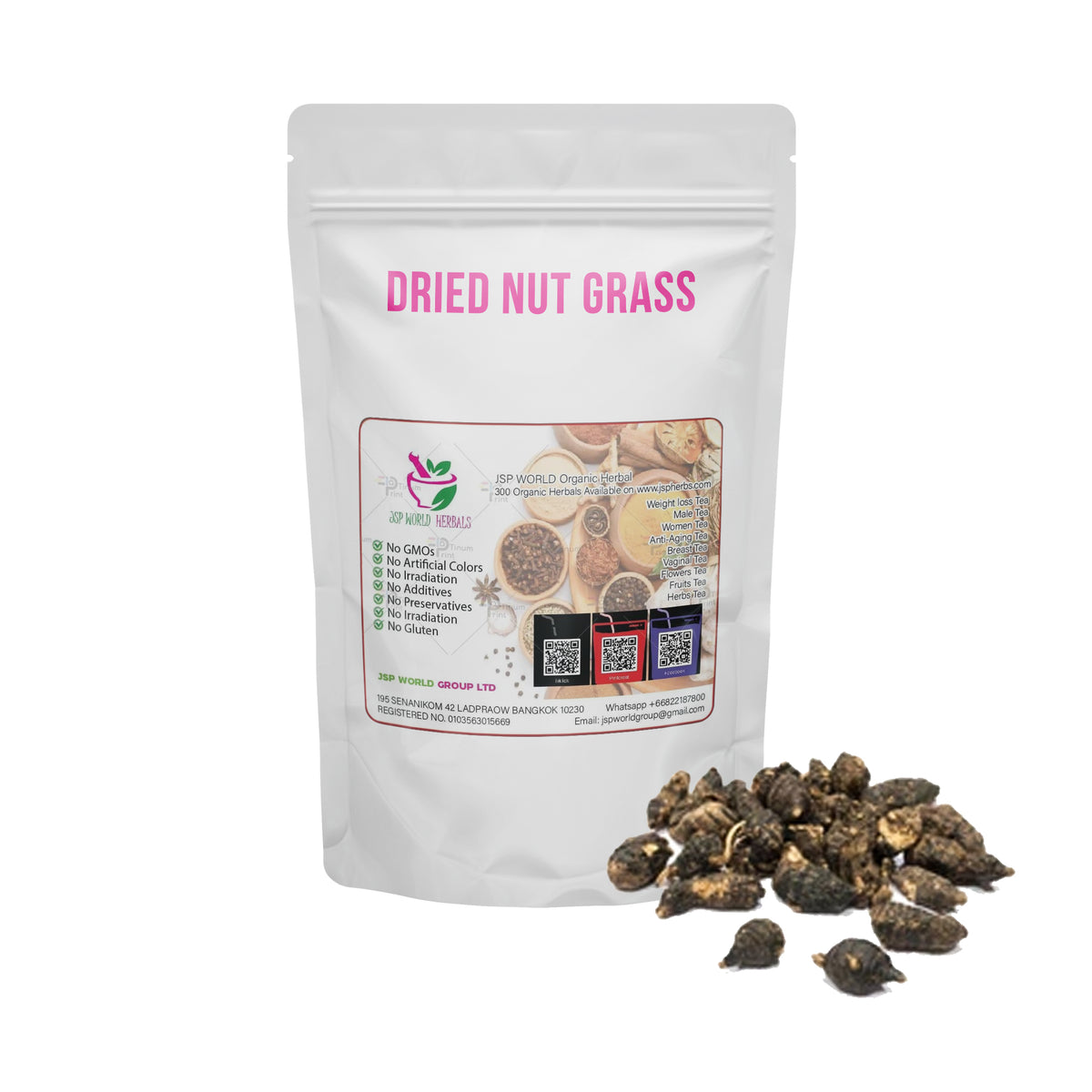 Dried Nut grass 100 Grams 100% Organic Authenic