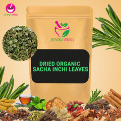 Dried Organic Sacha inchi leaves 100 Grams 100% Organic Authenic