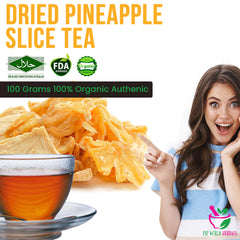 Dried Pineapple Slice Tea 100 Grams 100% Organic Authenic