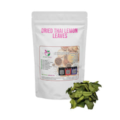 Dried Thai Lemon Leaves 100 Grams 100% Organic Authenic