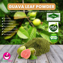 Guava Leaf Powder 100 Grams 100% Organic Authenic