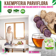 Kaempferia Parviflora (Krachai Dam/Black Galingale) 30 Teabags