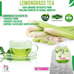 Lemongrass Tea 30 Teabags