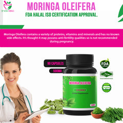 500mg Moringa Oleifera 90 Capsules