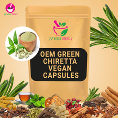 OEM Green Chiretta Vegan Capsules 100 Grams 100% Organic Authenic