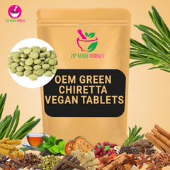 OEM Green Chiretta Vegan Tablets 100 Grams 100% Organic Authenic