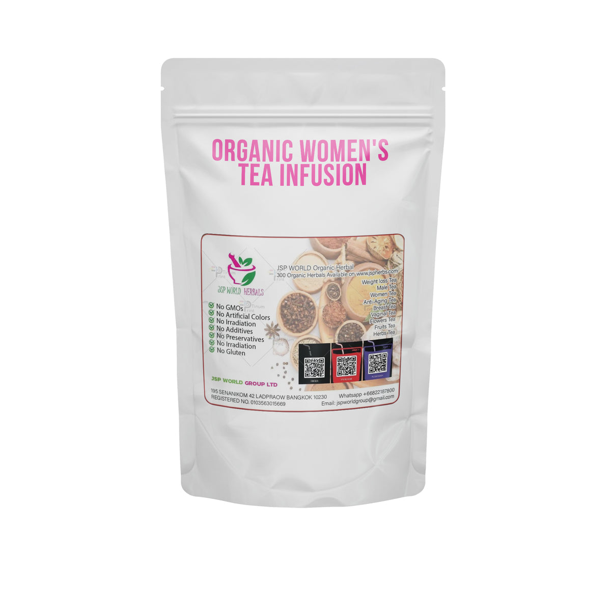 Organic women's Tea infusion 20 Days Result Anti-Aging Breast Hormones (Beauty from inside) Daily Drink 20 teabags