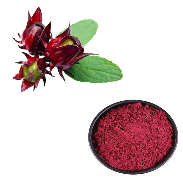Roselle Hibiscus Sabdariffa Flowers Powder 100g.