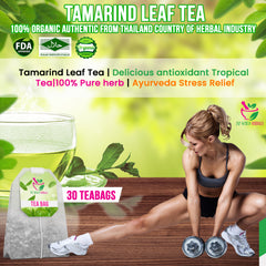 Tamarind Leaf Tea 100% Pure herb Ayurveda Stress Relief 30 Teabags