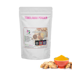 Temulawak Powder 100 Grams 100% Organic Authenic