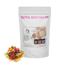 Tropical Mixed Fruit Tea 100 Grams 100% Organic Authenic