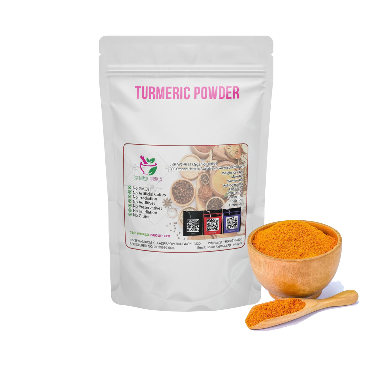Turmeric Powder 100 Grams 100% Organic Authenic