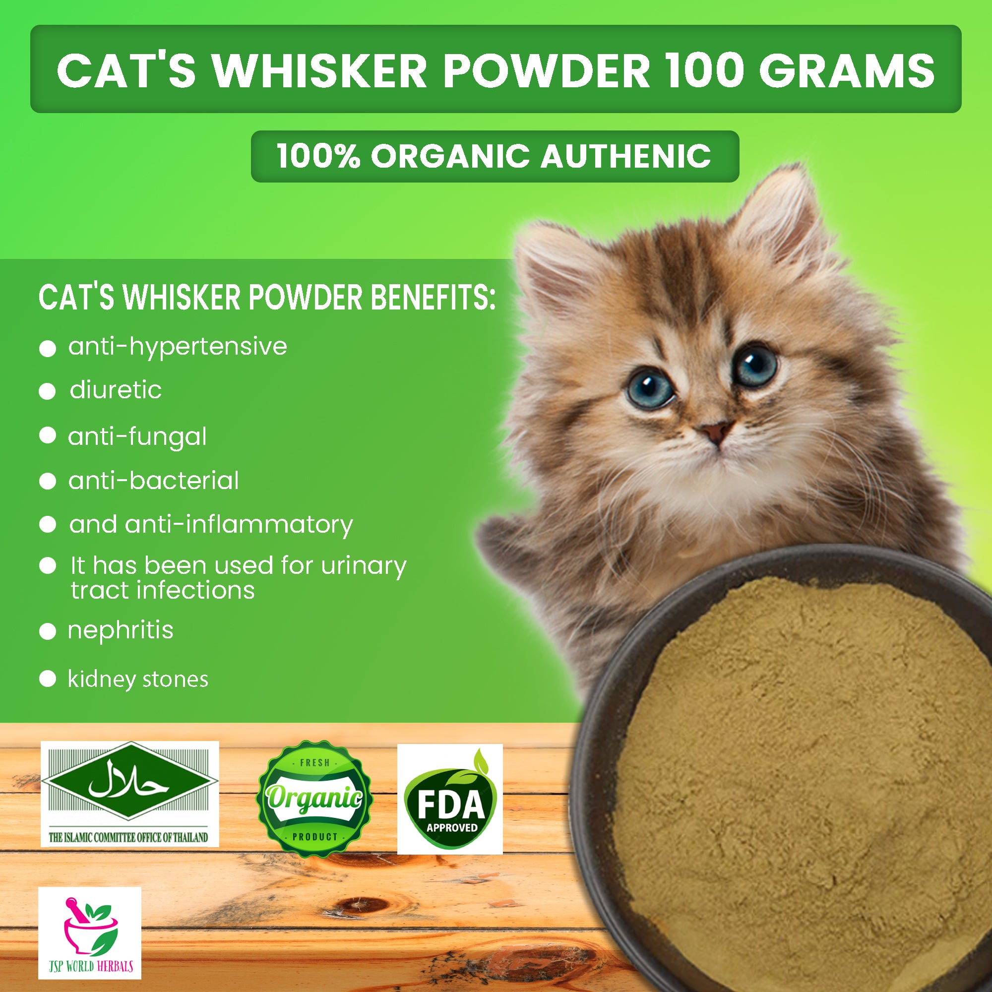 Cat's Whisker Powder